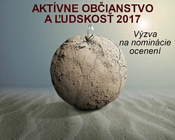 Výzva na predloženie návrhov na ocenenie za aktívne občianstvo a ľudskosť 2017 v Žilinskom kraji