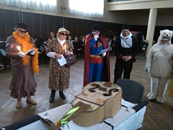 Karneval spojený s pochovaním basy