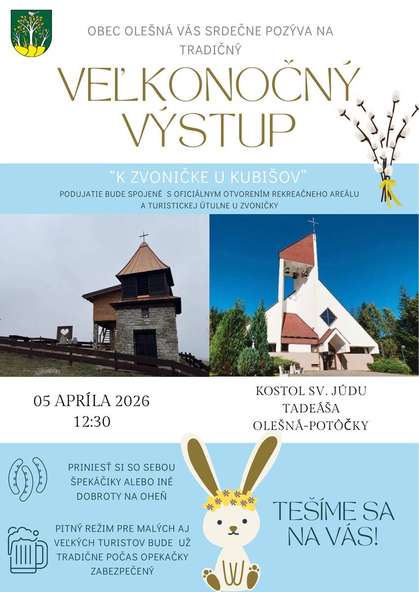 velkonocny vystup zvonicka