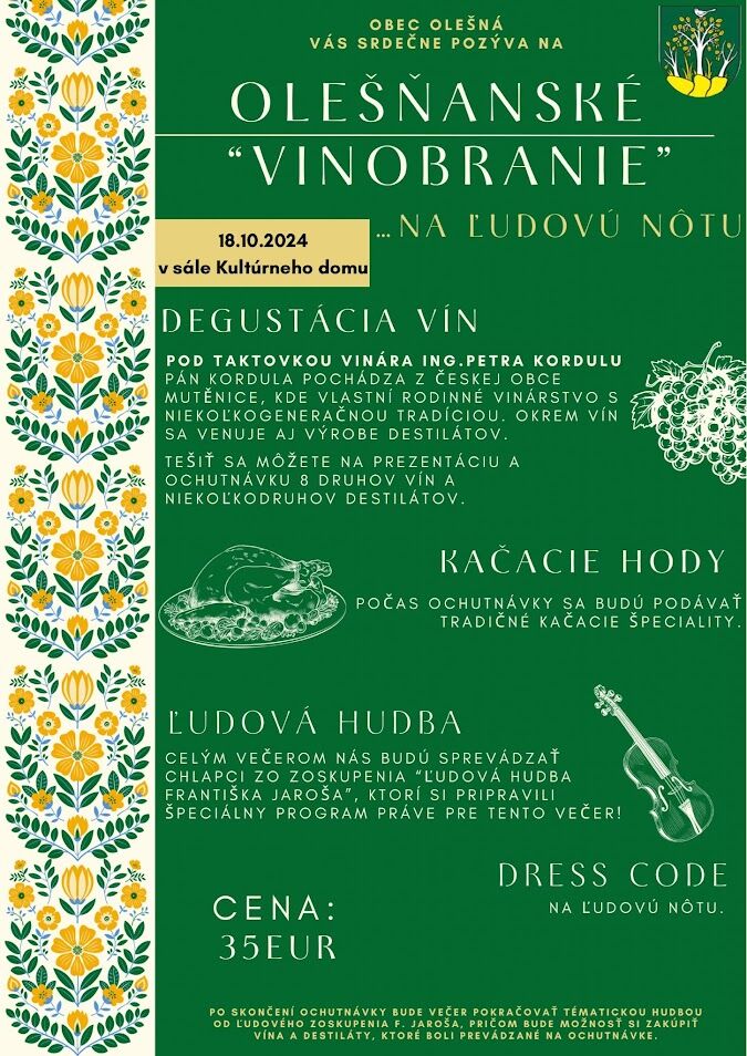 Olešňanské Vinobranie 