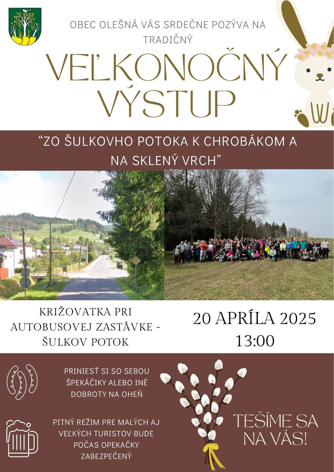 Pozvánka na veľkonočný výstup