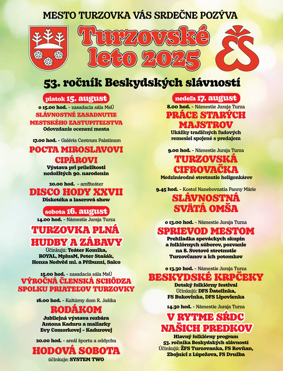 Turzovské leto 2025
