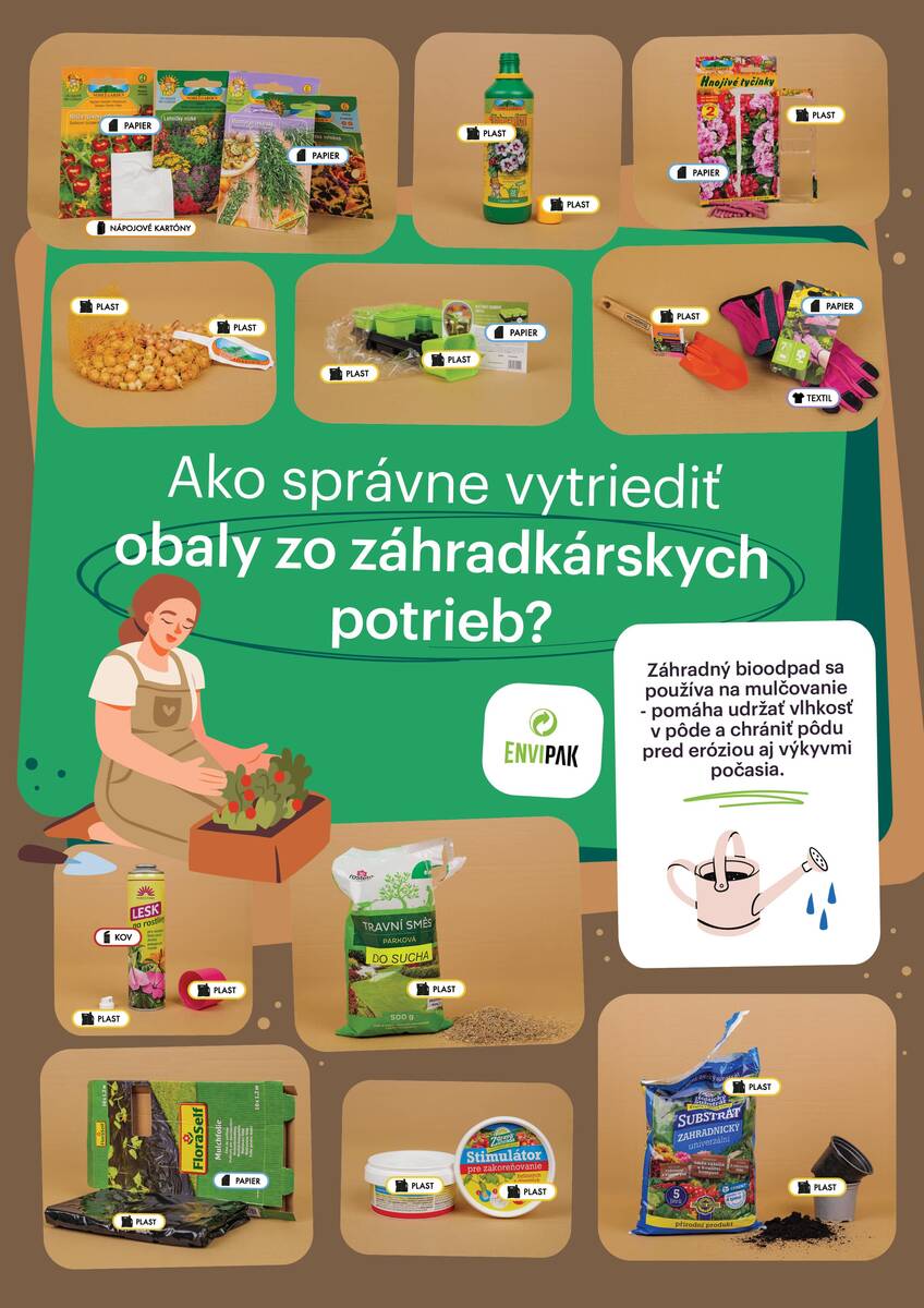 Envi pak - obaly zo záhrady 