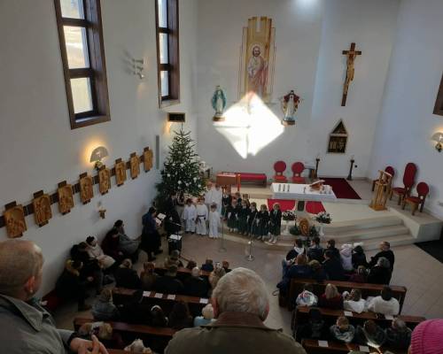 Jasličková pobožnosť v kostole sv. Júdu Tadeáša v Olešnej Potôčkoch obr. 1