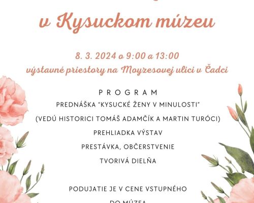 MDŽ v Kysuckom múzeu 