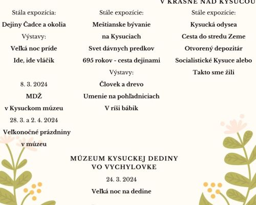 Marec v Kysuckom múzeu 