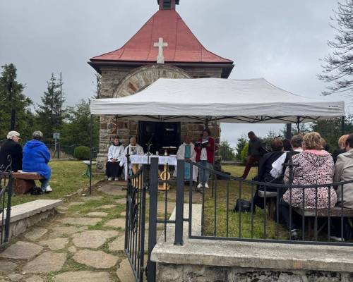 Sv. omša v kaplnke Klin obr.: 1