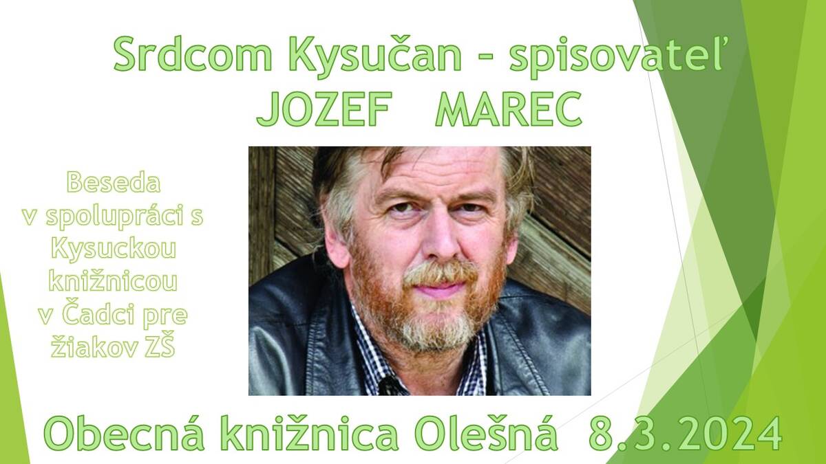 Jozef Marec beseda