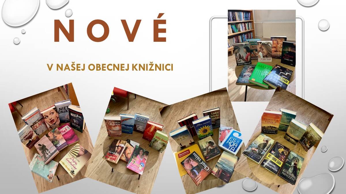 Nové knihy v knižnici 