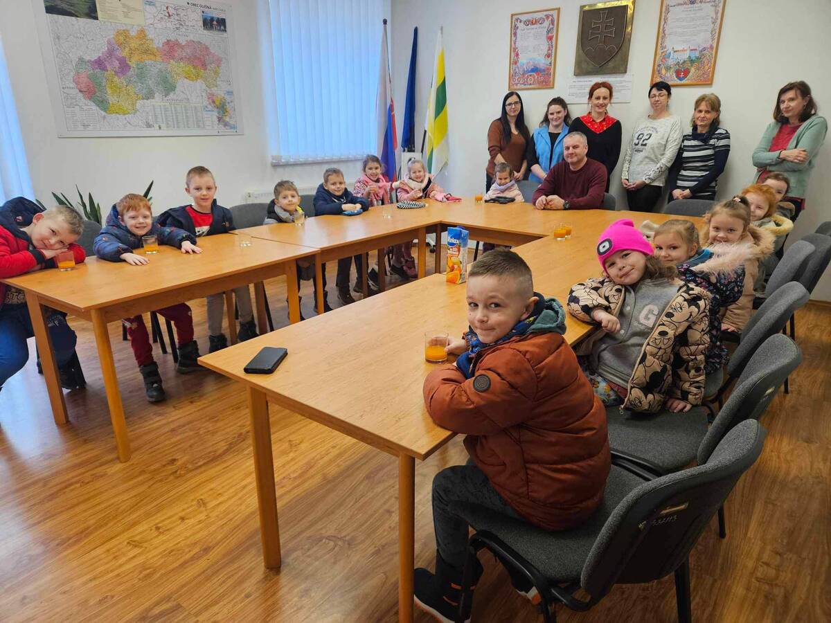 Návšteva detí z MŠ 618