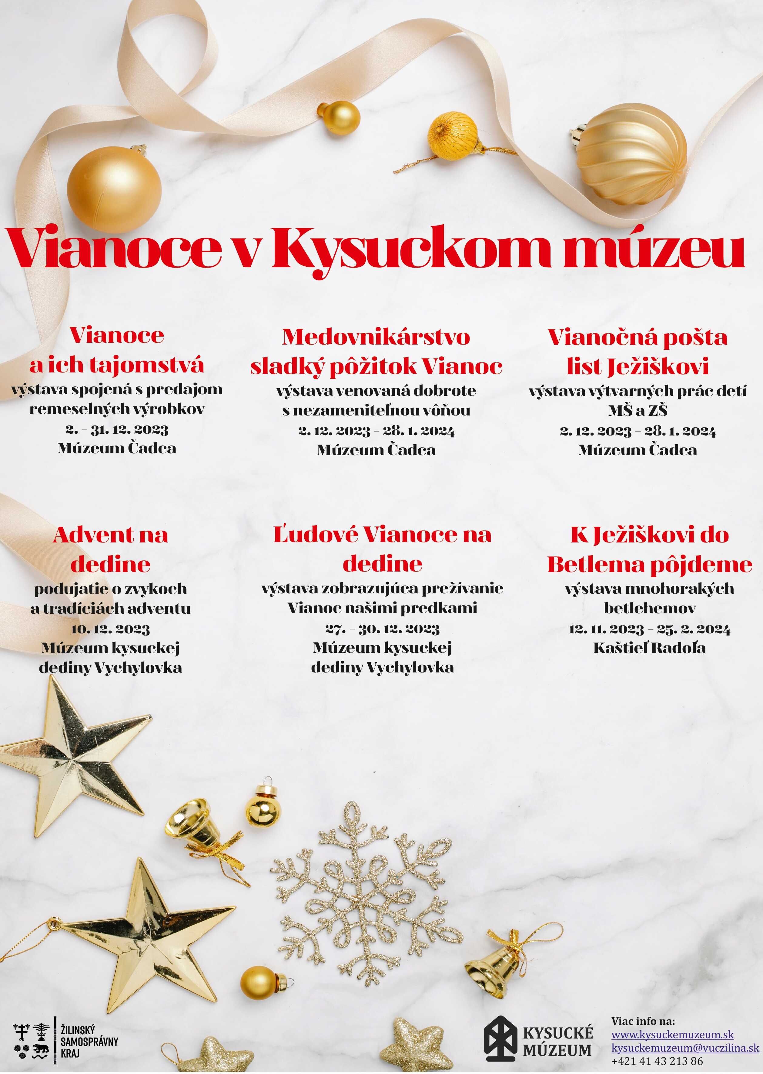 Vianoce - Kysucké múzeum 